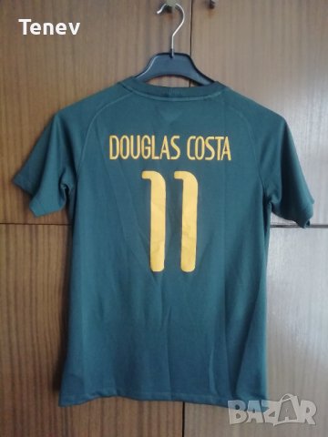 Brazil Douglas Costa Nike оригинална тениска фланелка Бразилия Brasil 12-13г 147-158см, снимка 1 - Детски тениски и потници - 43489251