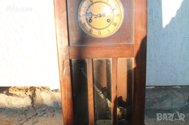 Стенен Немски часовник ''Junghans'', снимка 3 - Антикварни и старинни предмети - 44115345