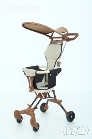 Многофункционална Сгъваема детска количка , снимка 3 - Детски колички - 44935241