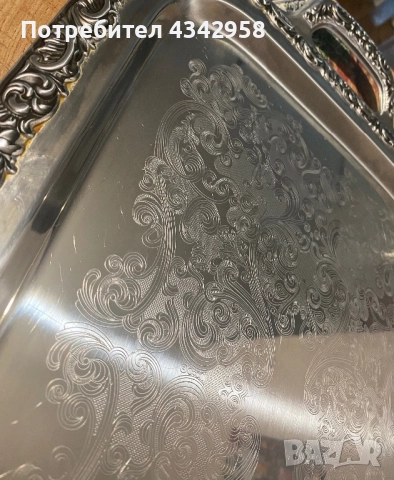 WMF. 1970 г. Поднос за сервиране., снимка 7 - Антикварни и старинни предмети - 52892453