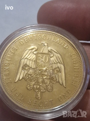 немска юбилейна монета, снимка 6 - Нумизматика и бонистика - 51219951