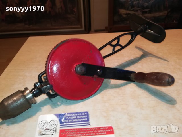 РЕТРО ДРЕЛКА ОТ ШВЕЦИЯ 3011210924, снимка 7 - Антикварни и старинни предмети - 34973812