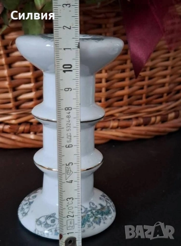 Порцеланов свещник , снимка 4 - Други - 53375301