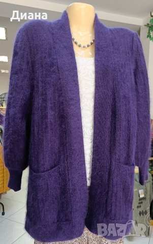 Плътна ангора-дамска жилетка, снимка 3 - Жилетки - 43714255