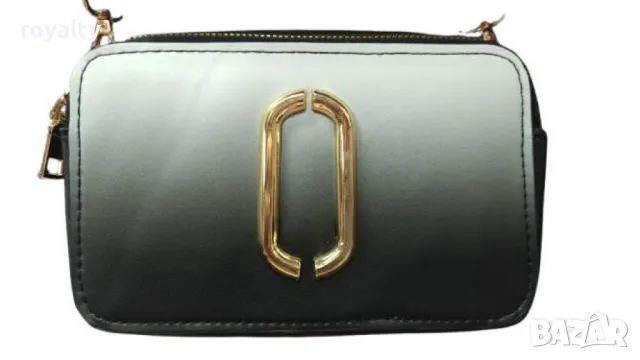 Стилна дамска чанта с метален акцент, снимка 4 - Чанти - 49002315