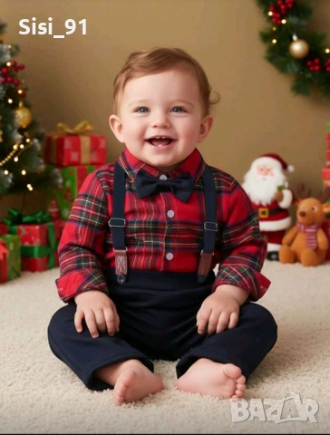 Нов комплект размер 18-24 месеца 