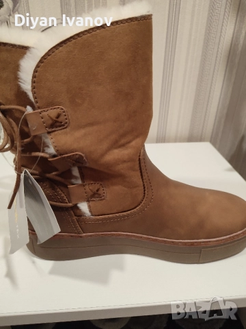 Дамски кожени боти.Bench., снимка 4 - Маратонки - 52292090