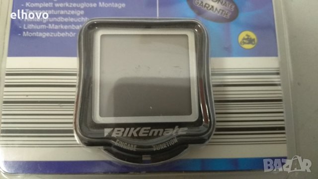 Велосипеден компютър с кабел Bikemate, снимка 2 - Аксесоари за велосипеди - 34735328