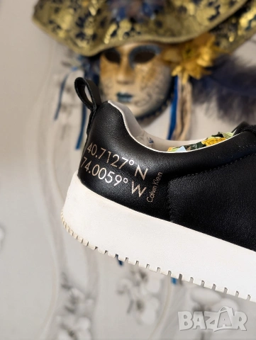 Calvin Klein номер 43 оригинални  кожени сникърси / маратонки / обувки , снимка 6 - Маратонки - 51883768