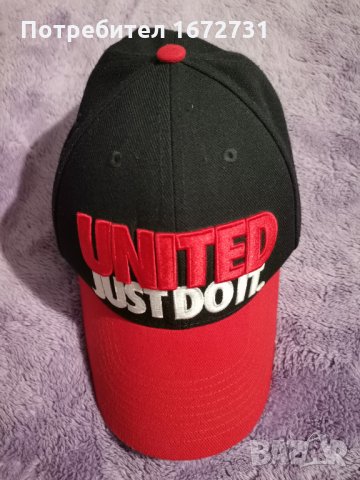 Оригинална шапка Nike Manchester United! , снимка 4 - Шапки - 32648340