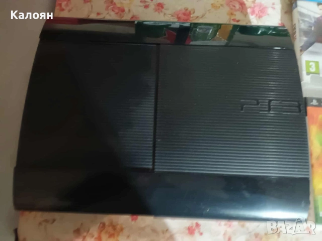 PlayStation 3 + 2 джойстика + 5 игри | Отлично състояние