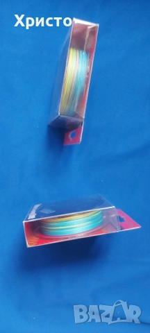 2бр нови плетено влакно за спининг риболов 8 нишково 100м, въдица,макара, снимка 2 - Такъми - 52360020