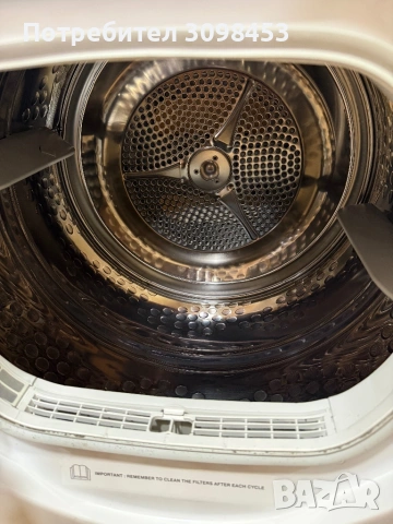 Сушилня Ховър 9кг ТЕРМОПОМПА, снимка 4 - Сушилни - 53288146