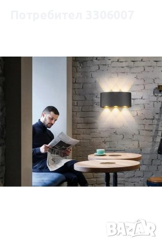 Двупосочно стенно осветление, снимка 2 - Други стоки за дома - 43426503