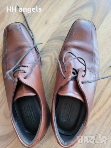 естествена кожа ECCO  мъжки обувки, снимка 3 - Официални обувки - 43163769