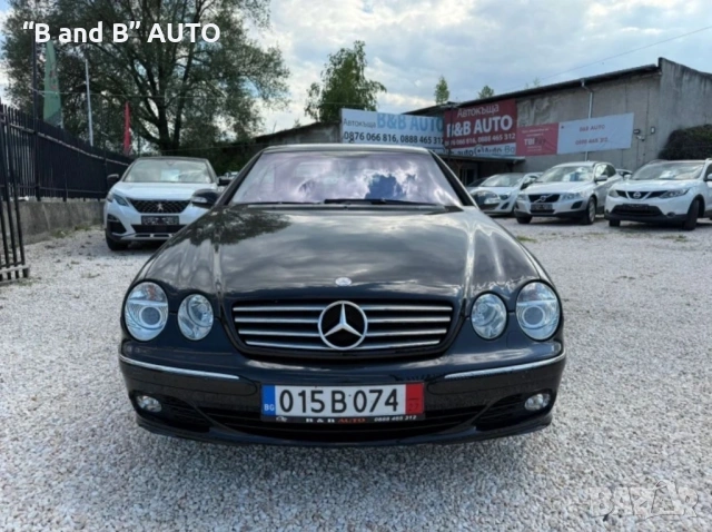 Mercedes-Benz CL 500 5.0 Бензин, 306 к.с., Всички екстри, 98000км., снимка 3 - Автомобили и джипове - 53053028