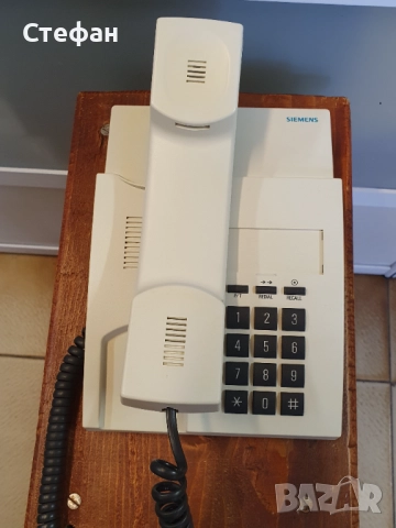Стационарен телефон Siemens euroset 802 В отлично техническо и визуално състояние., снимка 2 - Други - 51972905