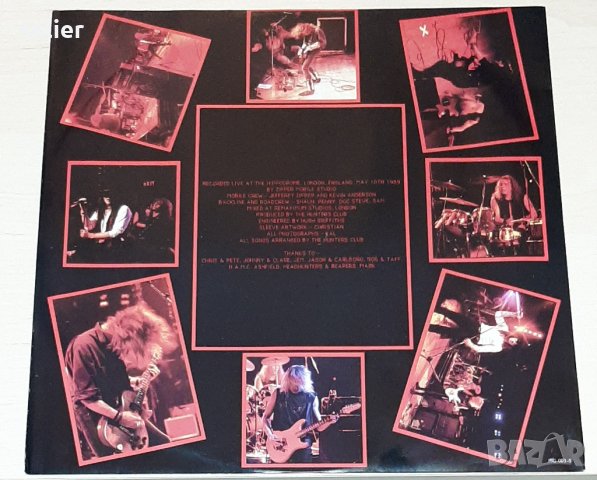 THE HUNTERS CLUB - BURN ALIVE Английско издание 1989г Стил:ROCK ,HARD ROCK Състояние на винила:NEAR , снимка 6 - Грамофонни плочи - 39731699