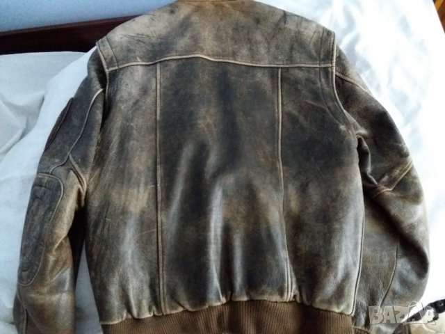 Кожено яке , снимка 3 - Якета - 32384960