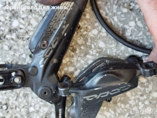 Предна четери бутална Хидравлична спирачка за велосипед колело sram code