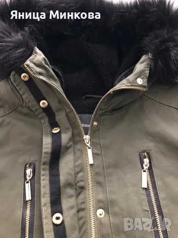 Дамско зимно яке Miss fofo, снимка 4 - Якета - 47366532