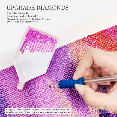 Диамантен гоблен 30Х40см 5D-013 , снимка 2 - Гоблени - 43391332