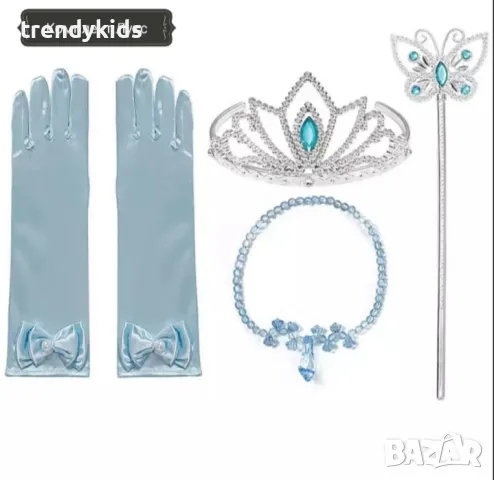 Ново! Луксозна Рокля на Елза , снимка 15 - Детски рокли и поли - 49980508