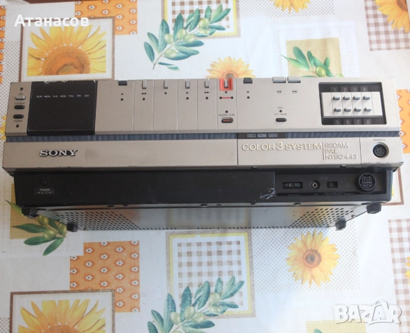 Sony Betamax SL-T7ME Video Cassette Recorder VCR, снимка 7 - Плейъри, домашно кино, прожектори - 51753417