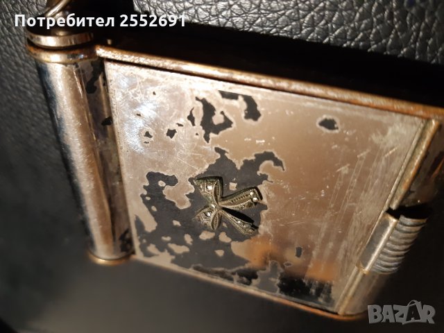 Старинна метална кутия-огледало , снимка 11 - Антикварни и старинни предмети - 28218582