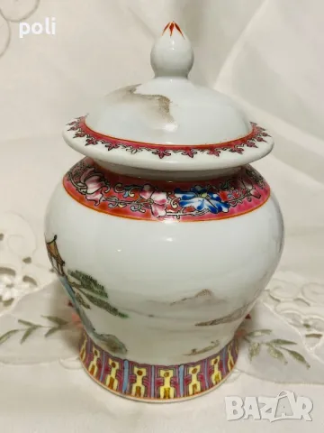 китайски порцеланов буркан , снимка 5 - Декорация за дома - 49486885