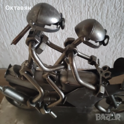 Метална скулптура, колекционерска, снимка 11 - Колекции - 53273060