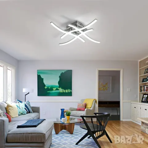 LED Плафониер 28W 2350 lm Регулируем 3000-6500K, снимка 2 - Лампи за таван - 48211976