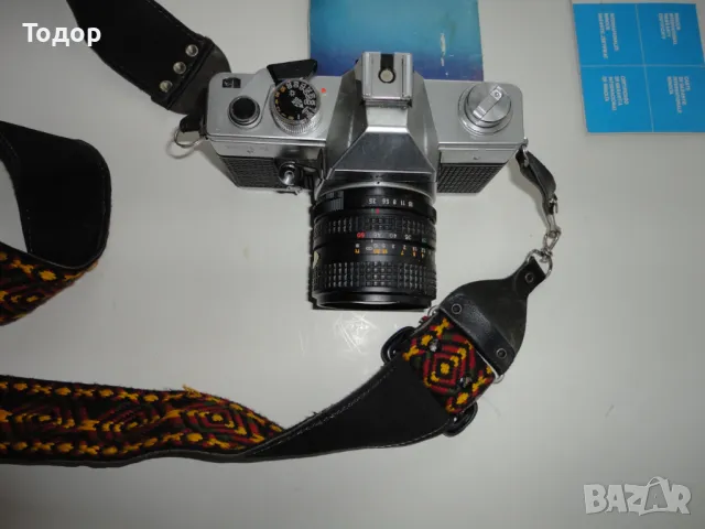 Фотоапарат Praktica с обектив , снимка 4 - Фотоапарати - 50255466