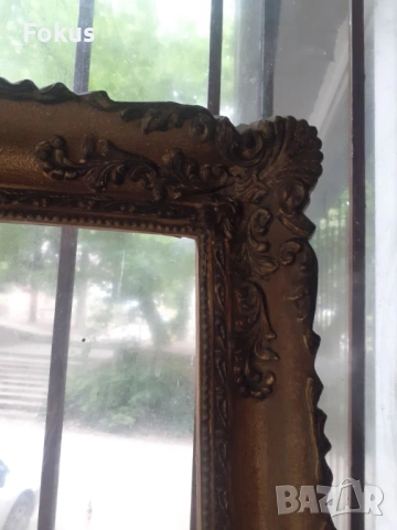 Страхотна голяма дървена барокова рамка за картина, снимка 2 - Антикварни и старинни предмети - 53327101