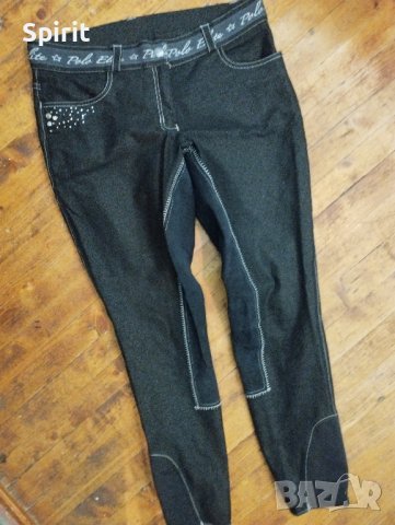 Брич за езда POLO Elite блестящ/лъскав с диаманти М 