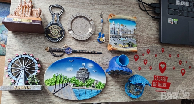 Уникални сувенири от Европа 10-20лв брой