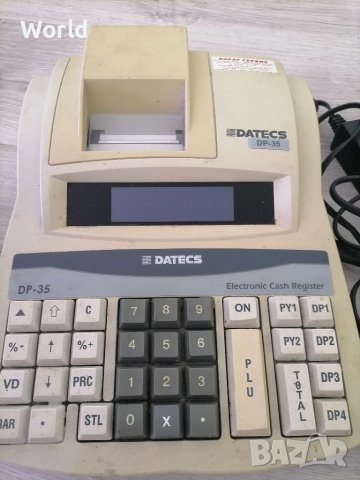 Касов апарат Datecs dp35, снимка 2 - Друго търговско оборудване - 37977836