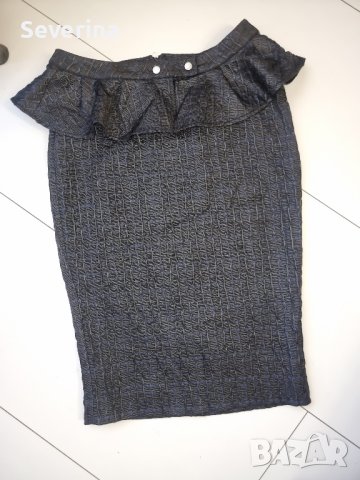 Patrizia pepe *Нова, молив пола с колан пеплум 42, снимка 11 - Поли - 44116163