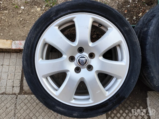 Джанти Jaguar 17" 5x108 / 7J ET52.5, снимка 5 - Гуми и джанти - 51241426