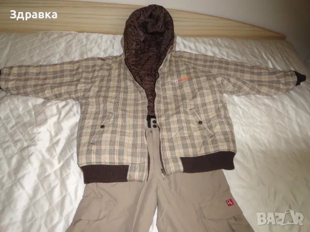 Зимен мъжки ски екип Л размер топъл и плътен, снимка 8 - Зимни спортове - 48489216