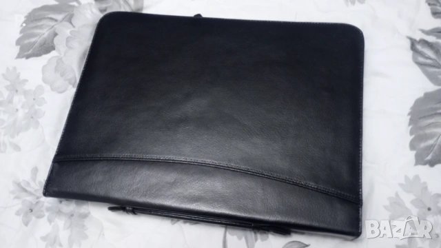 Кожена Папка/чанта за документи и/или лаптоп, нова, отлична!, снимка 4 - Чанти - 53035548