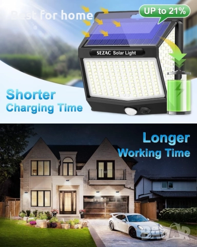  6PACK соларна лампа за външна употреба , снимка 3 - Външни лампи - 52175920