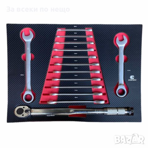 Професионален шкаф с инструменти EVERFORCE 251 части, снимка 7 - Други инструменти - 43187057