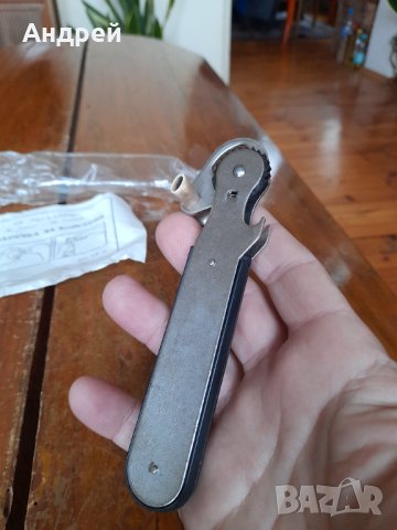 Стара отварачка за консерви Металхим Сопот, снимка 4 - Други ценни предмети - 43314828