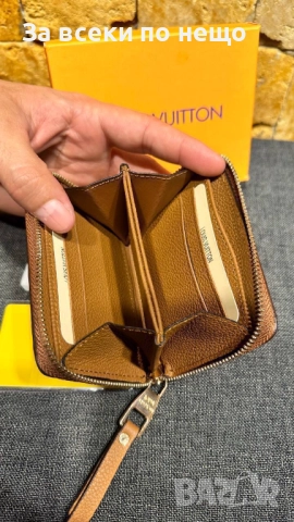 Louis Vuitton Портмоне От Естествена Кожа Код SK279, снимка 6 - Портфейли, портмонета - 52597125