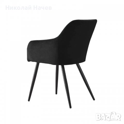 Висококачествени трапезни столове тип кресло C-UDC066BL, снимка 4 - Столове - 36639149