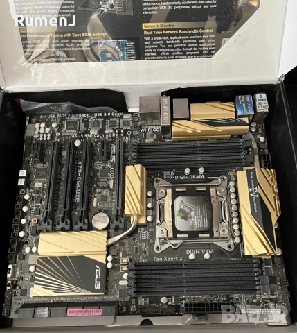 Продавам дъно ASUS X79 Deluxe, s.2011 V2