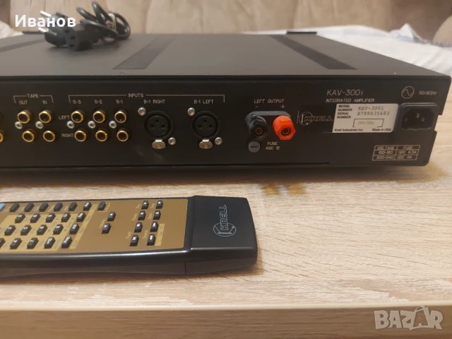 Krell KAV - 300i , снимка 6 - Ресийвъри, усилватели, смесителни пултове - 50832283