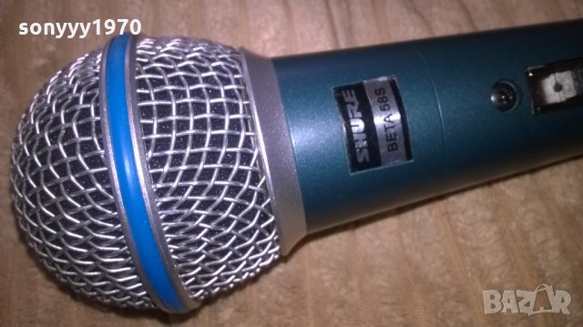 shure beta sm58s-внос швеицария, снимка 2 - Микрофони - 27868152