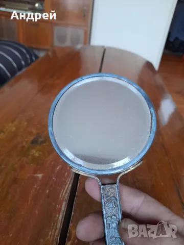 Старо огледало,огледалце #18, снимка 6 - Други ценни предмети - 49348765
